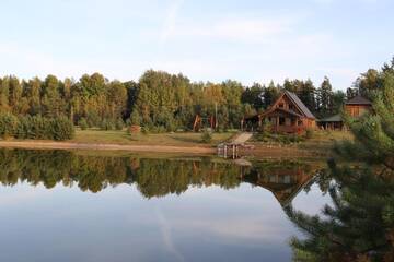 Фото номера Дом с 3 спальнями Дома для отпуска Viesu māja Forrest г. Dzimtmisa 96